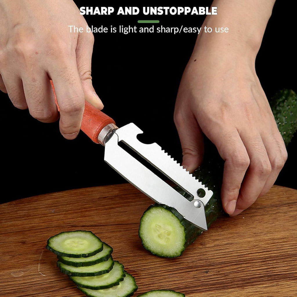 SS 3 in1 Peeling Knife