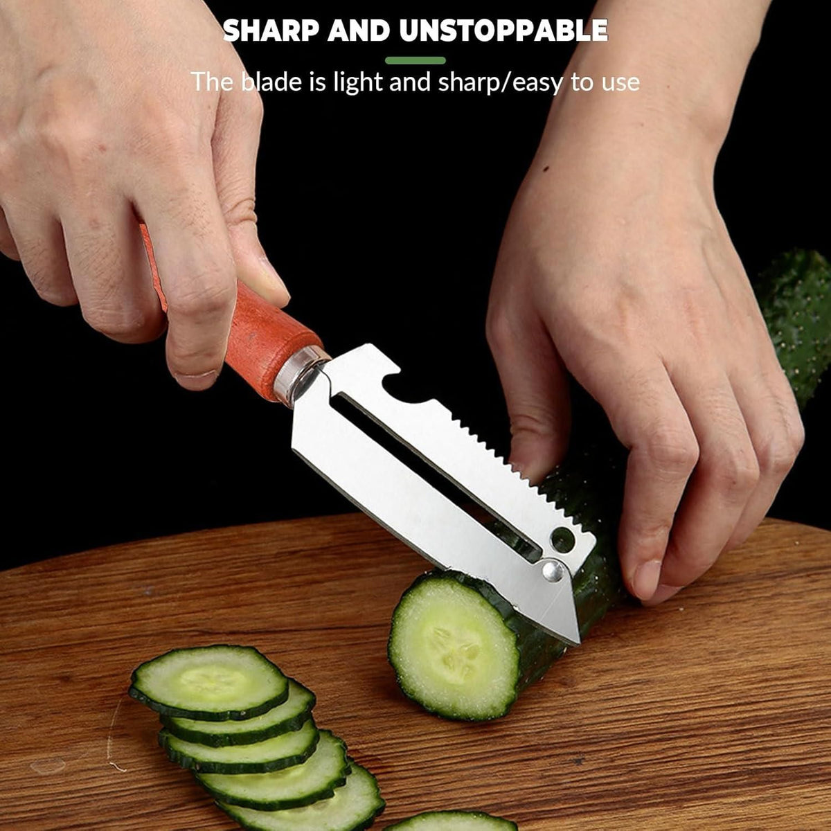 SS 3 in1 Peeling Knife