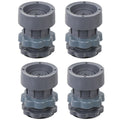 Washing Machine Vibration Pads, Floor Trays, Refrigerator Stand (4 Pcs Set)