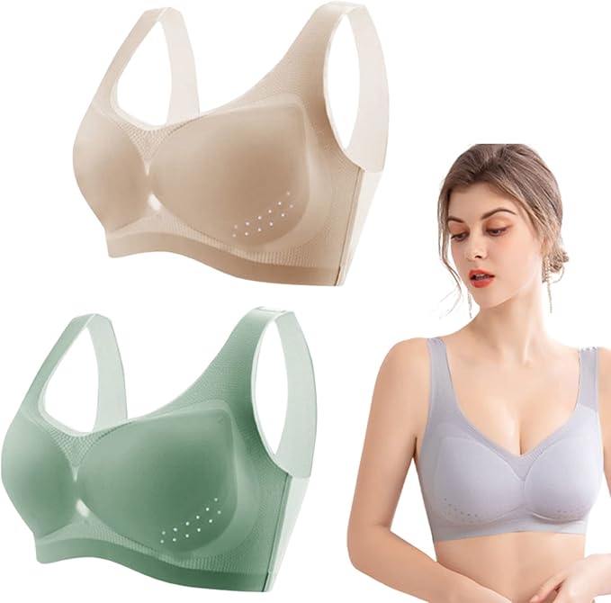 Ultra Thin Ice Silk Bra (Pack of 2)