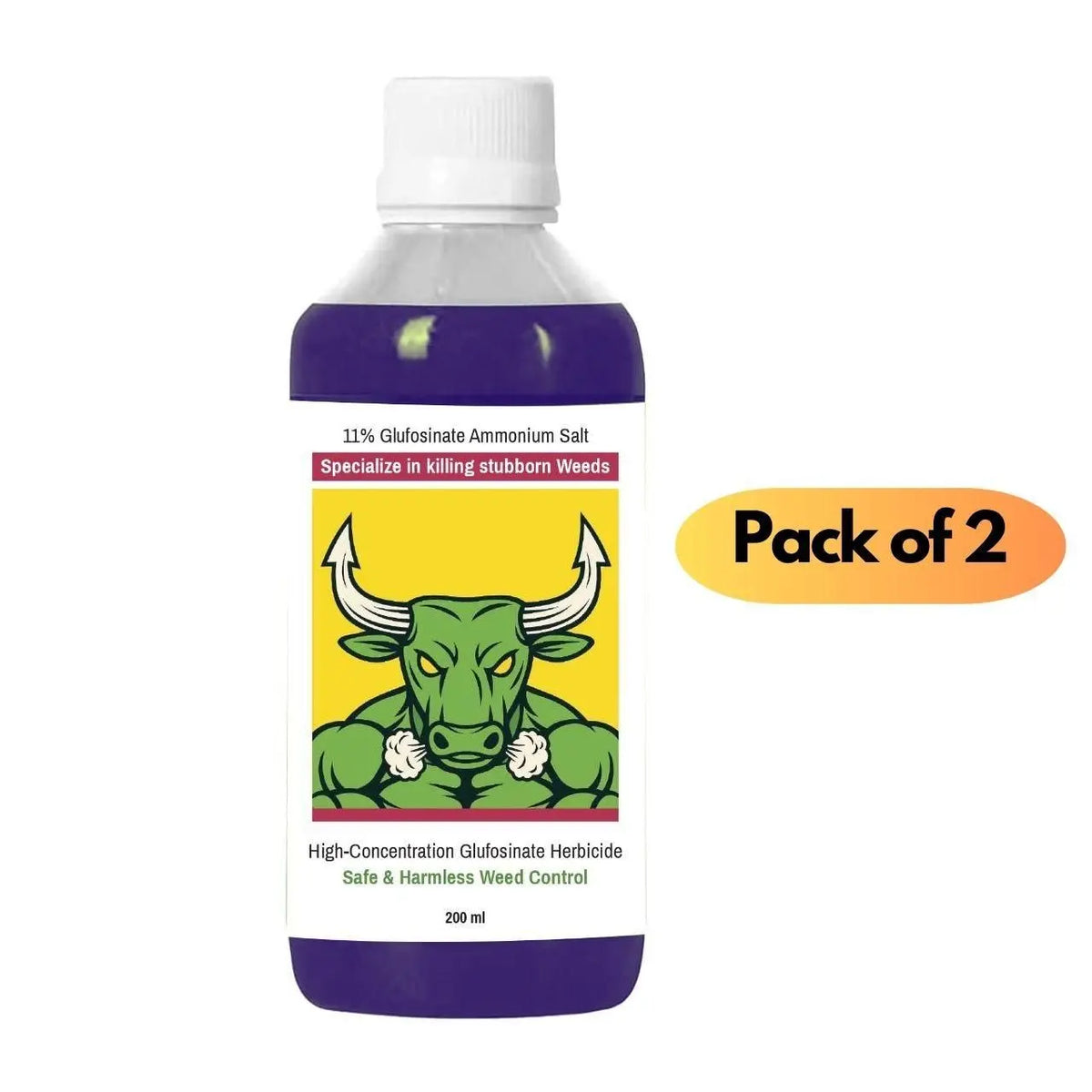 High-Concentration Herbicide Glufosinate (Pack of 2)