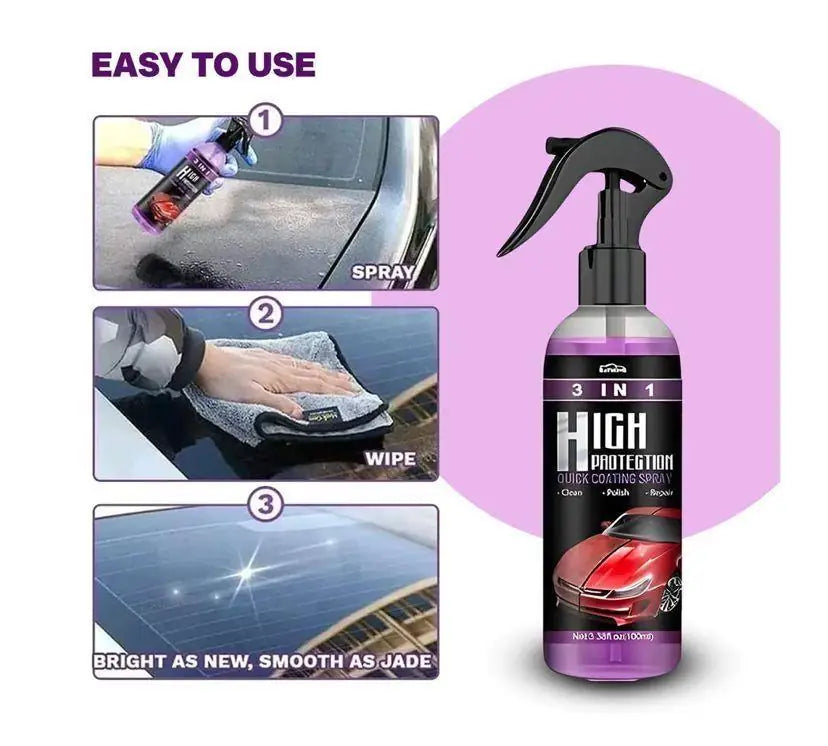 car polish spray PACK OF 3