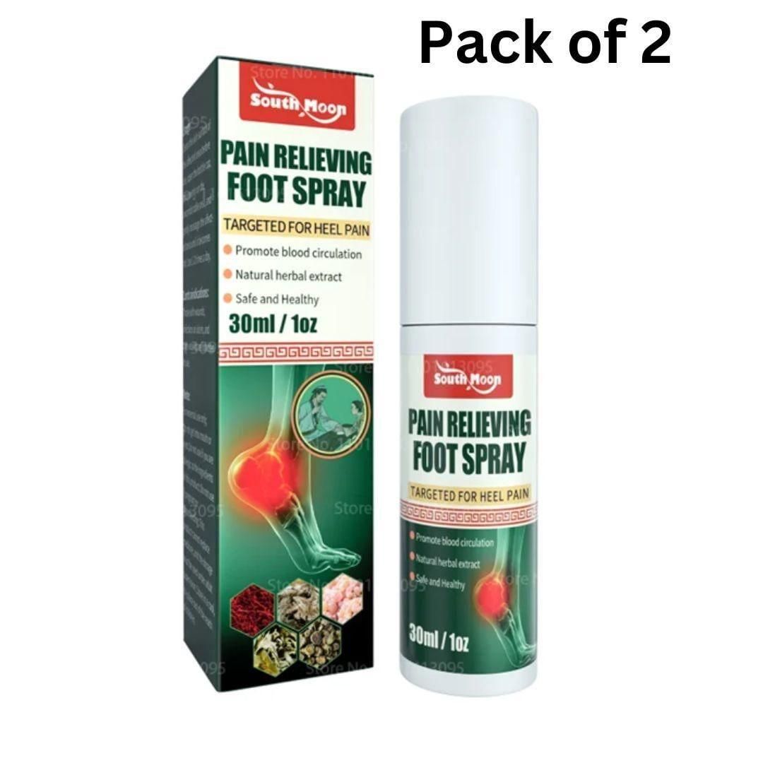 Pain Relieving Foot Spray - 2 Piece
