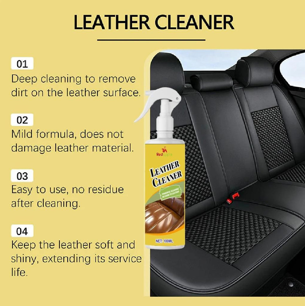 Home Leather Cleaner 100 ml each Pack of 2