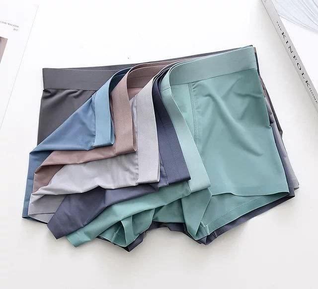 Men's Ice Silk Briefs Boxers  (Pack of 3)(random colour)