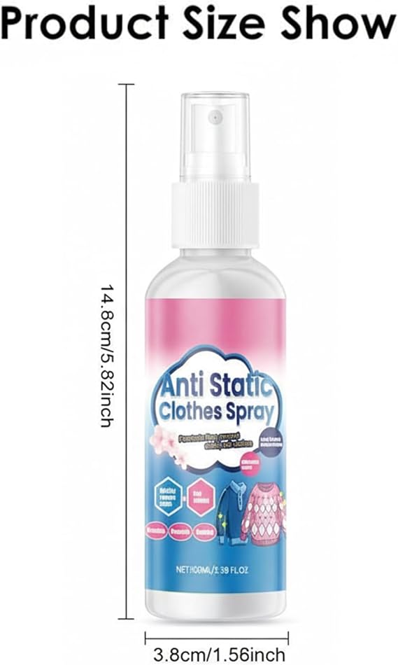 Anti-Static Clothes Spray pack of 2