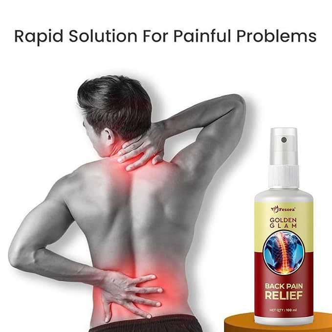 Golden Glam Back Pain Relief Spray 100 ml