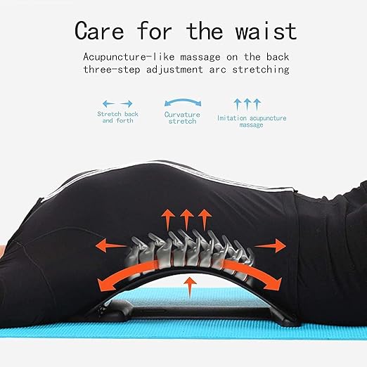 Adjustable Back Stretcher Lumbar Support