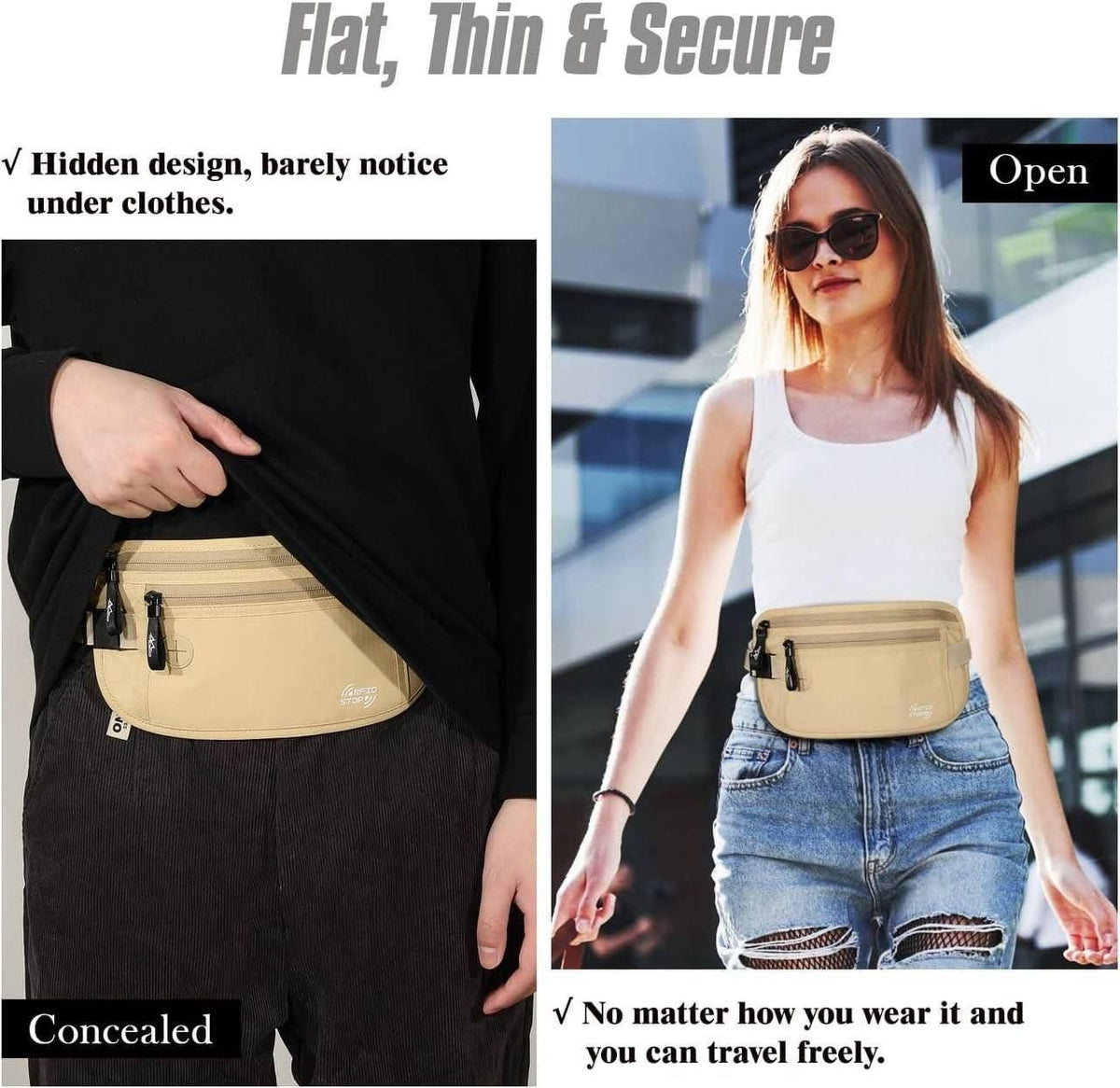 Waist Belt Bag( RANDOM COLOR)