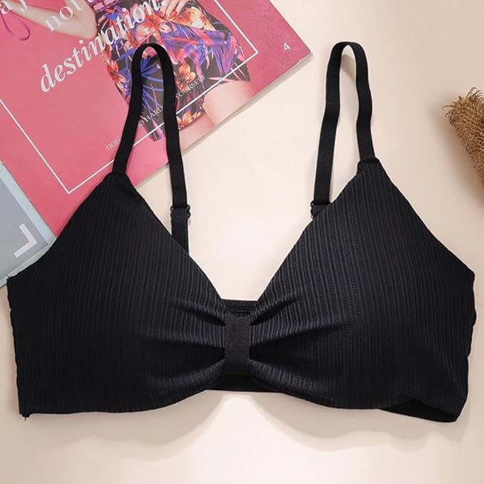 Women Everyday Lightly Padded Free Size Bra PACK OF 3 (RANDOM COLOUR)