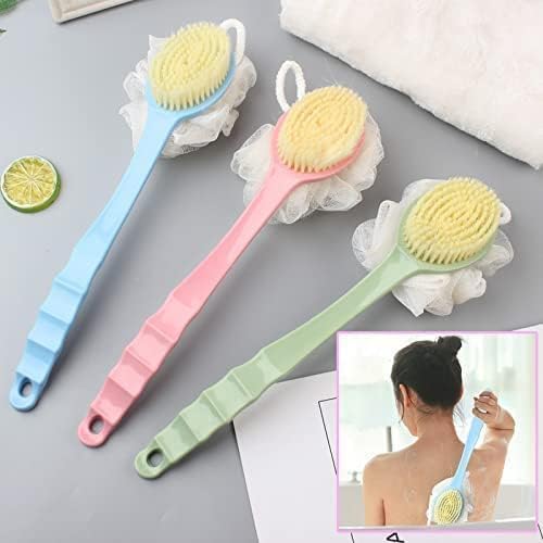 2-in-1 Long Handle Body Brush & Multipurpose Cleaning Set Pack Of 1