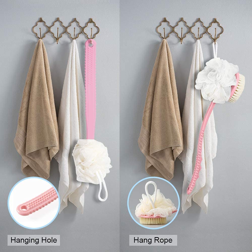 2-in-1 Long Handle Body Brush & Multipurpose Cleaning Set Pack Of 1