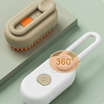 Pets Empire Steam Pet Brush for Dogs & Cats
