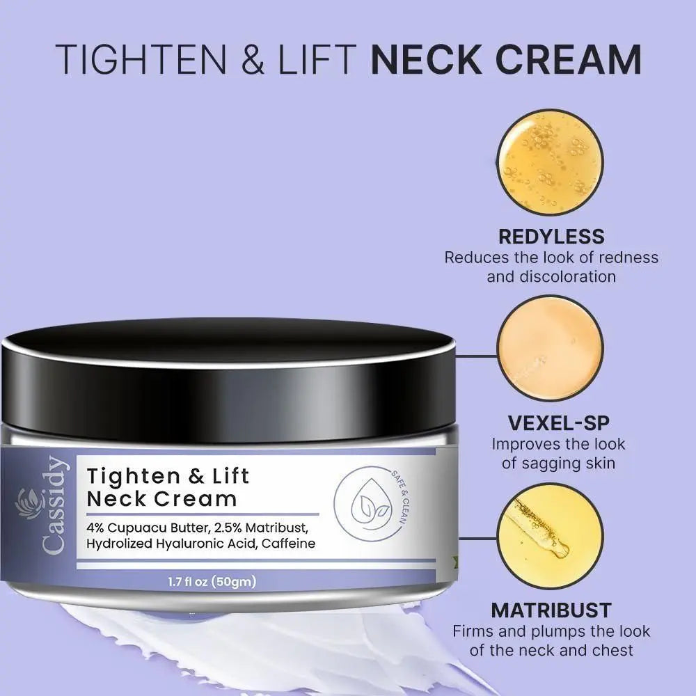 CASSIDY Tighten & lift Neck Cream 50gm PACK 2