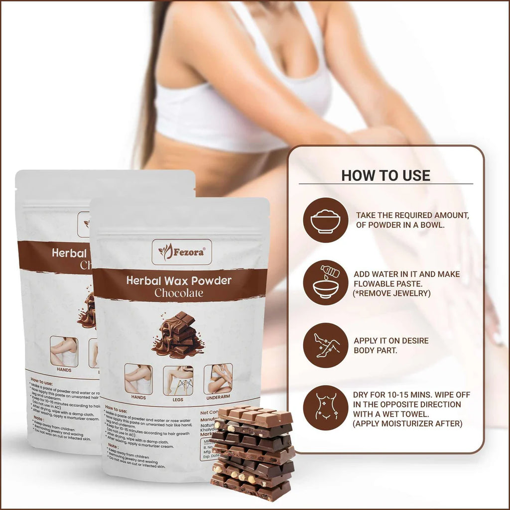 CHOCOLATE WAX POWDER 100 GM(PACK OF 1)