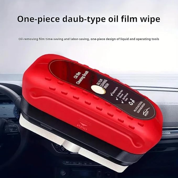 Window Oil Film Remover Tool with Sponge Head PACK OF 1