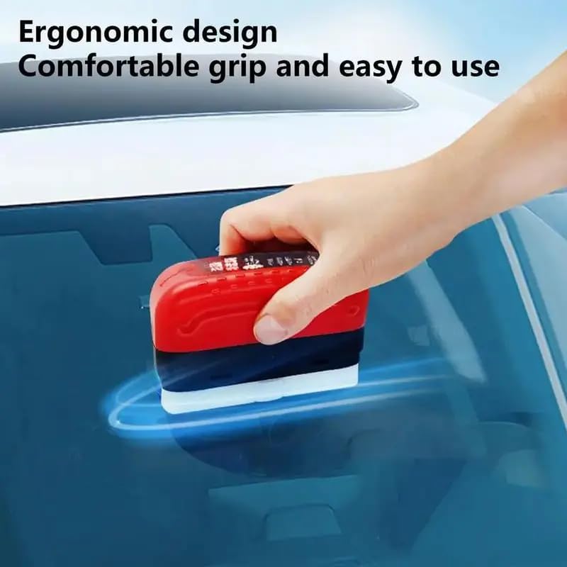 Window Oil Film Remover Tool with Sponge Head PACK OF 1