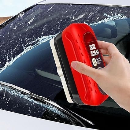 Window Oil Film Remover Tool with Sponge Head PACK OF 1