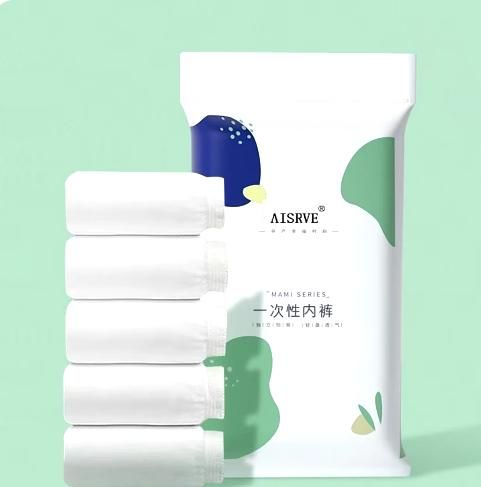 Maternity Premium Disposable Cotton Underwear (Pack of 5)