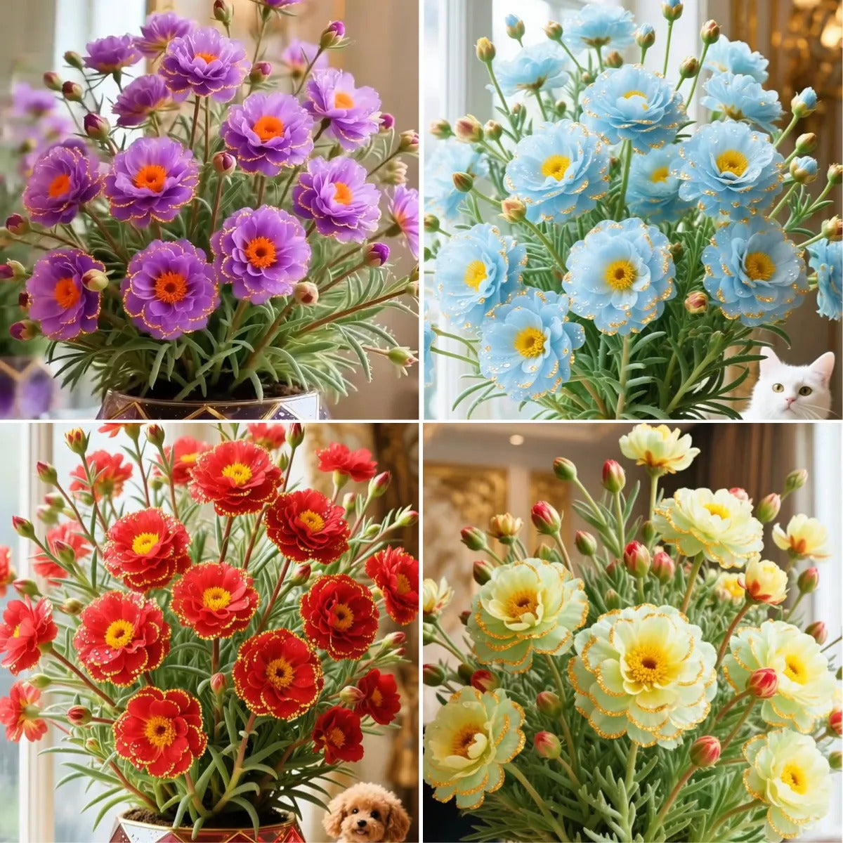 DOUBLE-PETAL SUNFLOWER BULBS SEEDS– SUNSHINE IN FULL BLOOM! BUY 1 GET 1 FREE