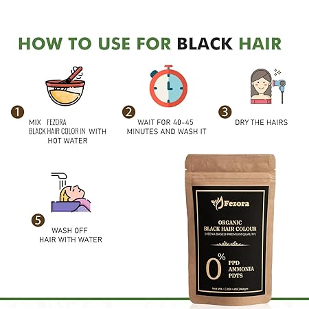 Organic Black Hair Colour(40g)