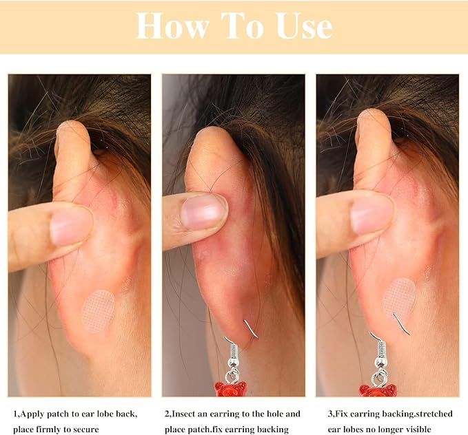 20pcs Ear Lobe Tape