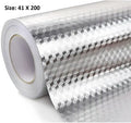 Silver Aluminium Foil Sticker  Roll( pack of2)