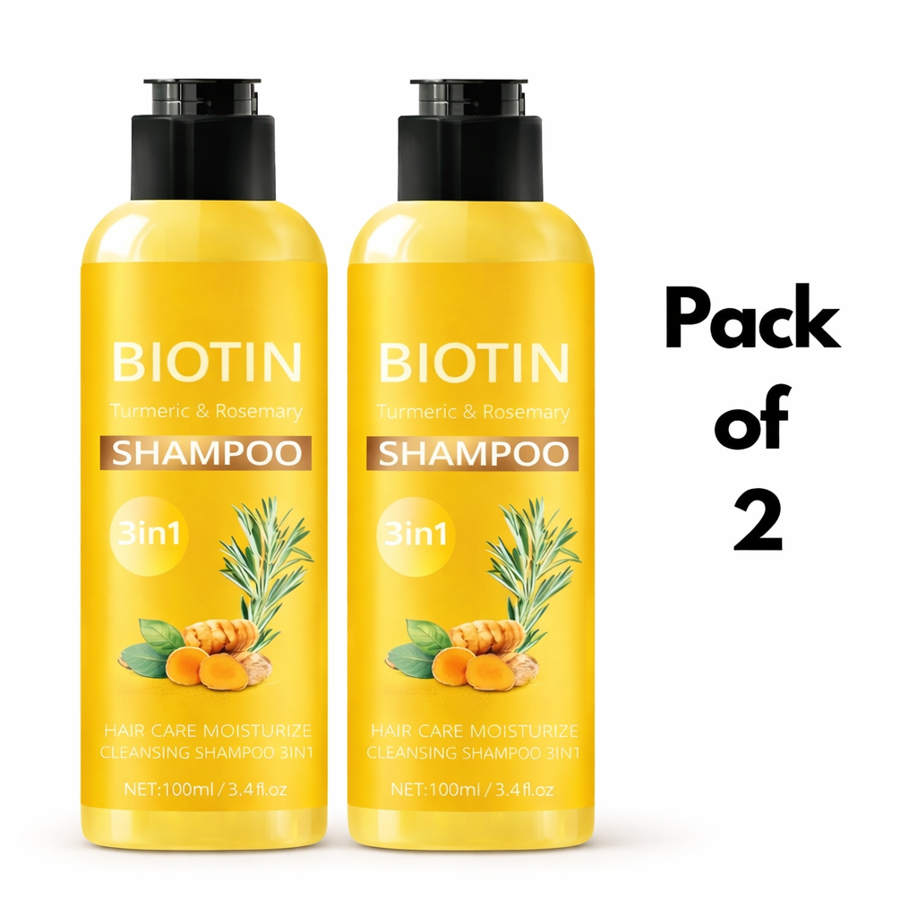 Turmeric & Rosemary Shampoo 100 ml each Pack of 2