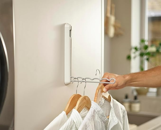 Wall Mounted Clothes Rack