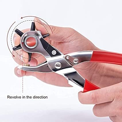 Revolving Leather Hole Punch Tool