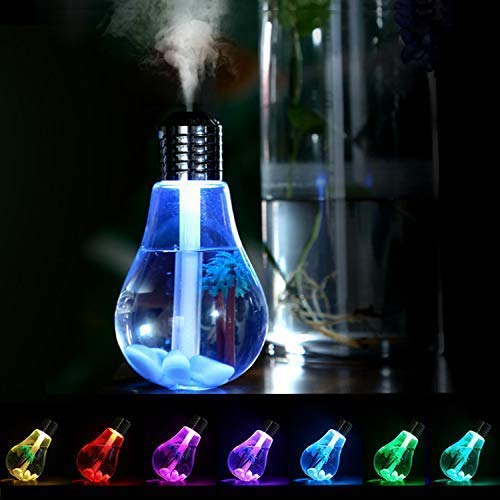 Bulb Automatic Spray Humidifier Sanitizer Air freshener Color Led pack of 1