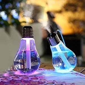 Bulb Automatic Spray Humidifier Sanitizer Air freshener Color Led pack of 1