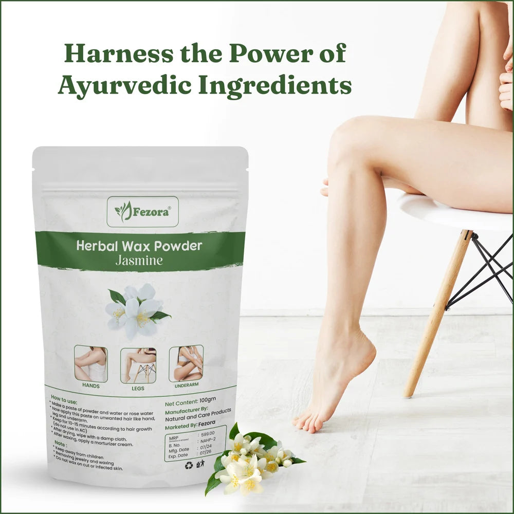JASMINE WAX POWDER 100gm(PACK OF 1)