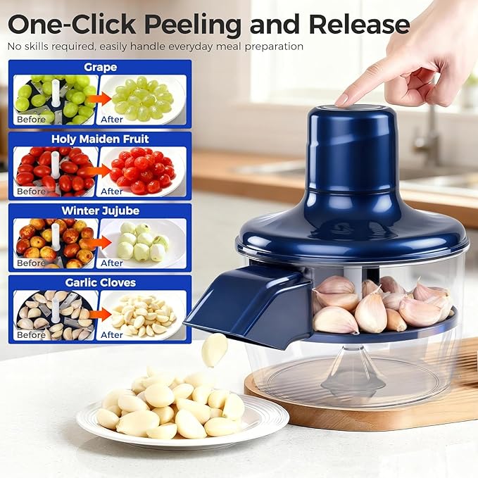 Cordless Fruit Skin Remover for Small Fruits, Easy Peeling Kitchen Tool 1PC