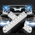 2 piece car and truck wind powered light auto blue