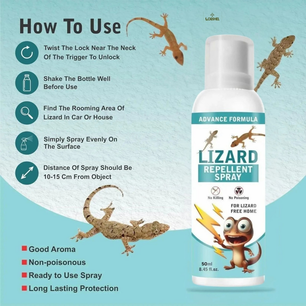 Lizard Repellent for Home Spray Pest Control PACK OF 1
