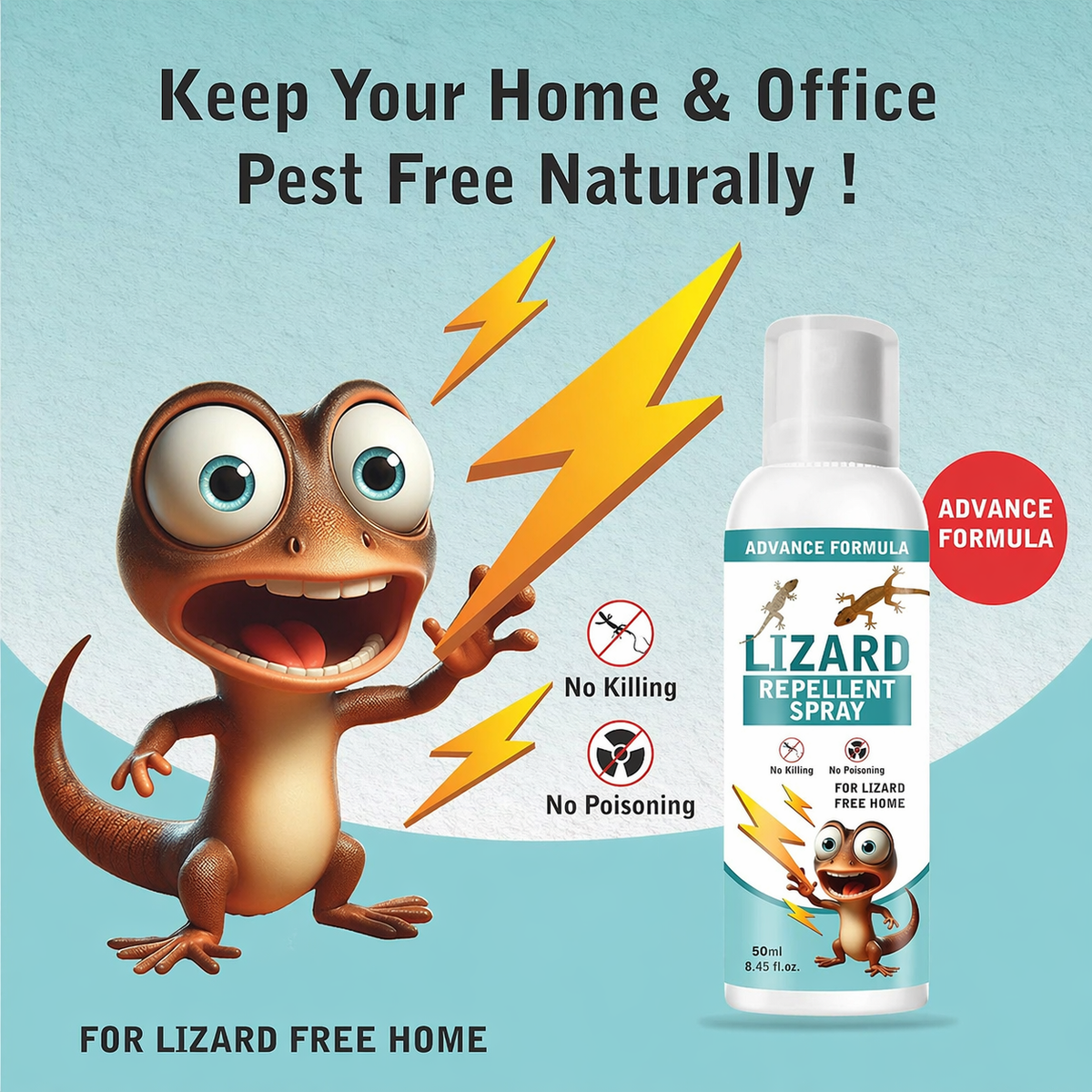 Lizard Repellent for Home Spray Pest Control PACK OF 1