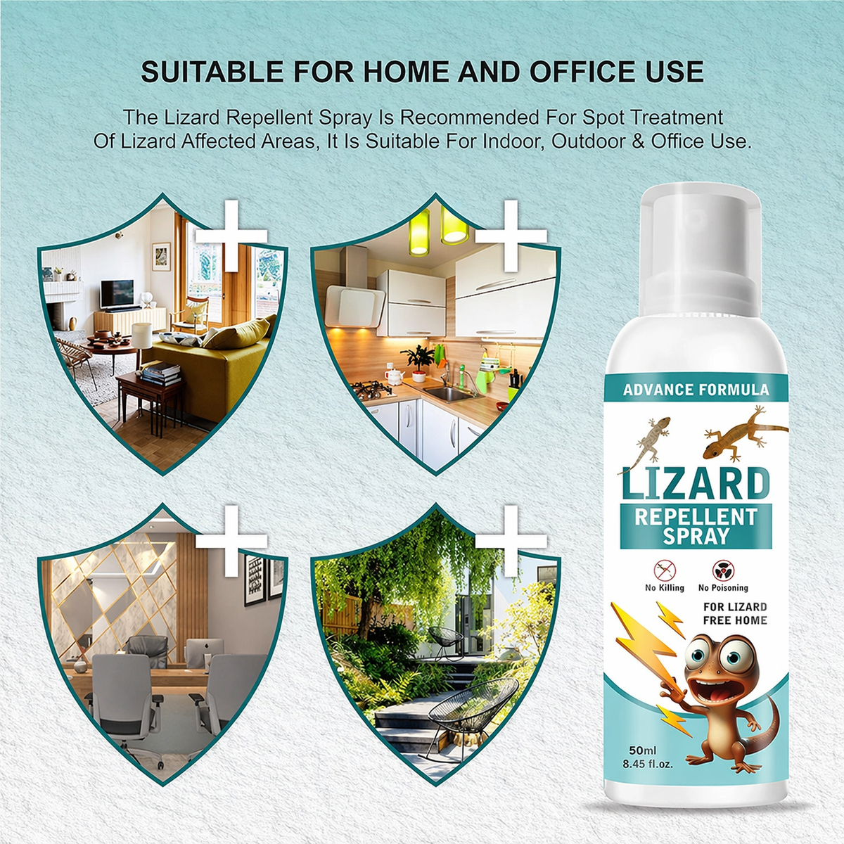Lizard Repellent for Home Spray Pest Control PACK OF 1