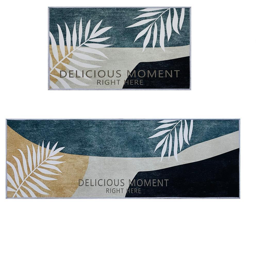 Waterproof Kitchen Floor Mat Set Of 2pcs