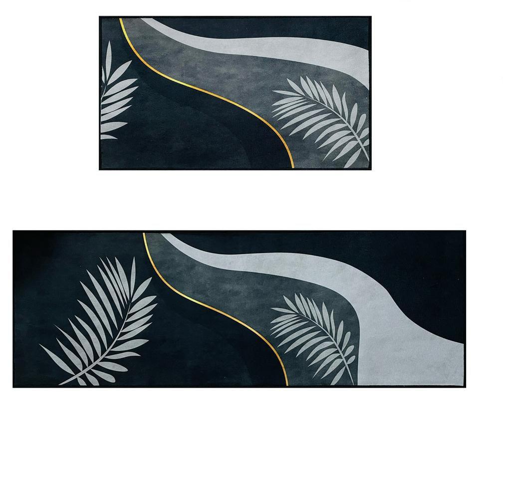 Waterproof Kitchen Floor Mat Set Of 2pcs