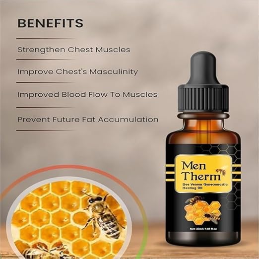 Men Therm Bee Venom Heating Oil for Men(PACK2)