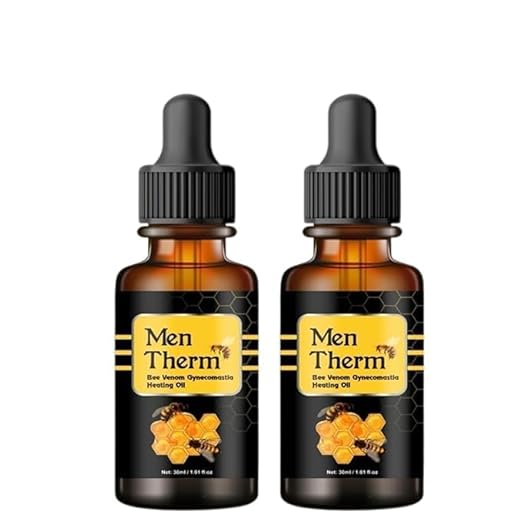 Men Therm Bee Venom Heating Oil for Men(PACK2)