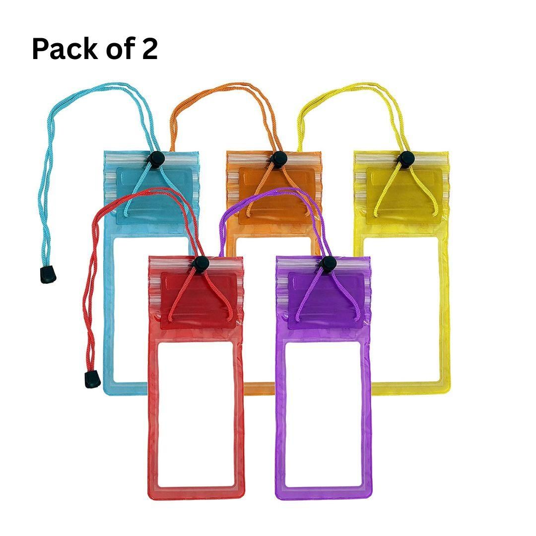 Plastic Rain Protector Mobile Cover for Touch ASSORTED COLOUR( PACK OF 2)