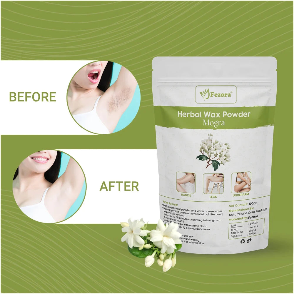 MOGRA WAX POWDER 100 GM (PACK OF 1)