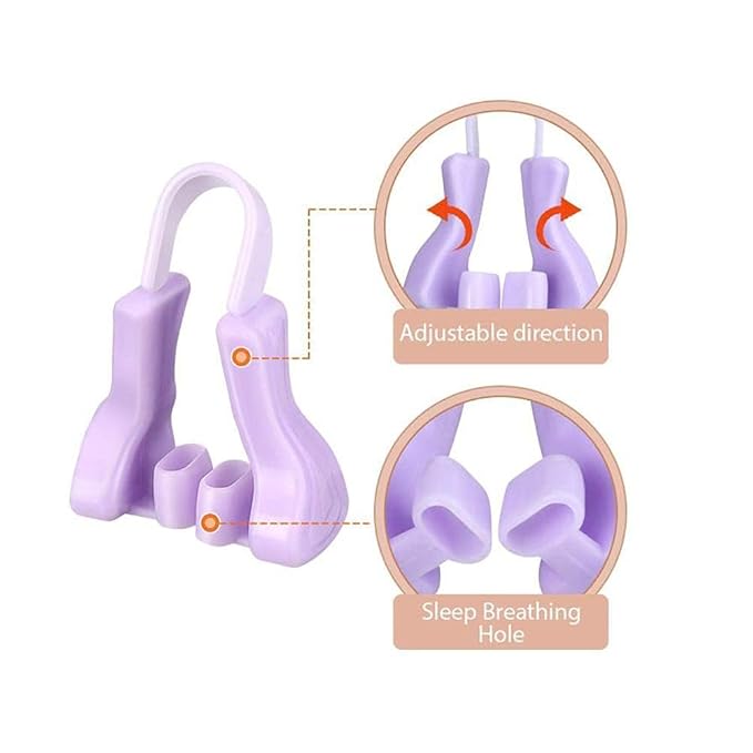 Silicone Nose Shaper Clip PACK OF 1 (MULTICOLOR)