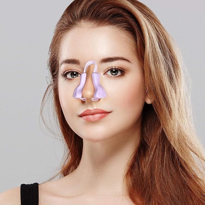 Silicone Nose Shaper Clip PACK OF 1 (MULTICOLOR)