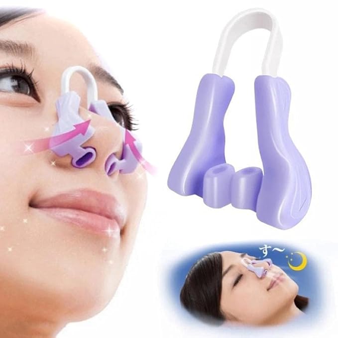 Silicone Nose Shaper Clip PACK OF 1 (MULTICOLOR)