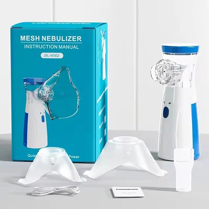 Portable Mesh Nebulizer, Quiet & Portable Low Power Nebulizer Machine