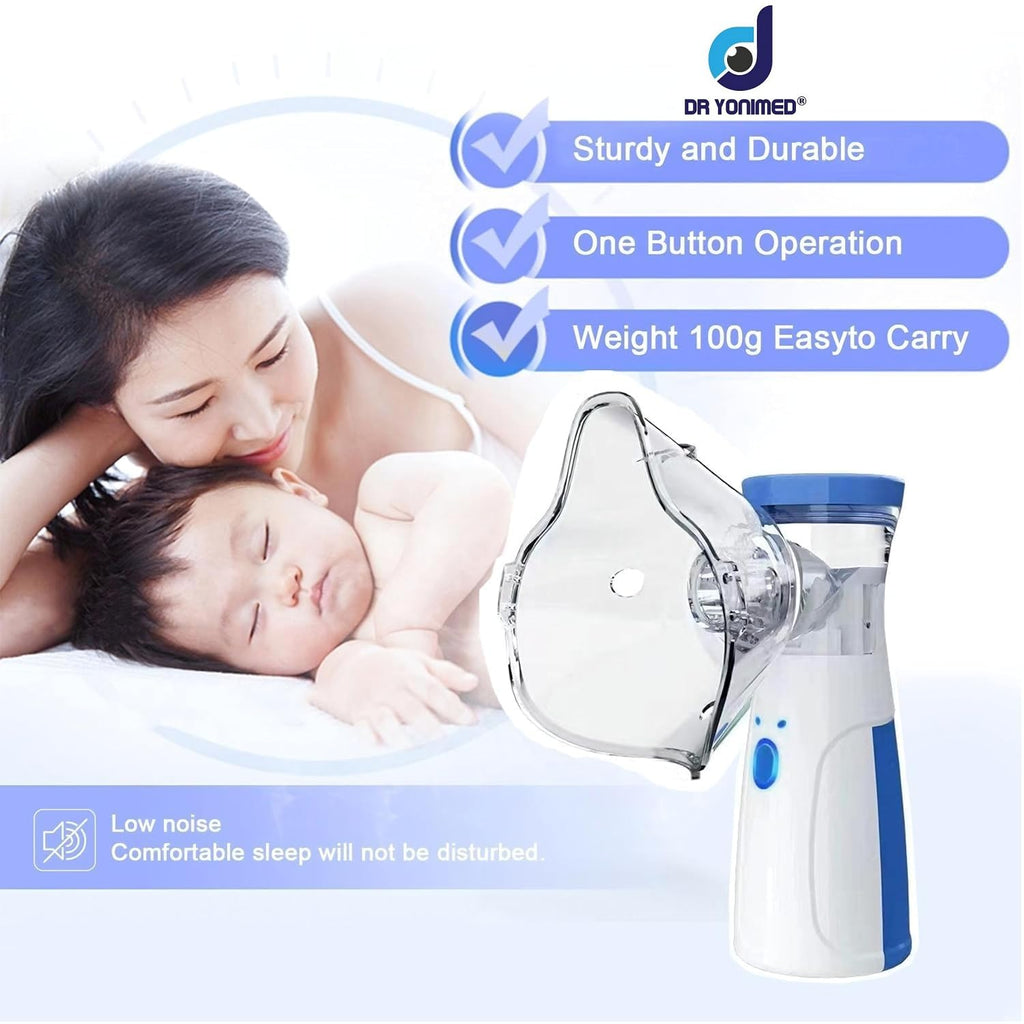Portable Mesh Nebulizer, Quiet & Portable Low Power Nebulizer Machine