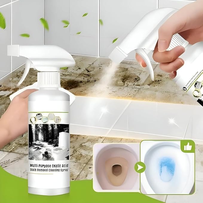 Multi-Purpose Oxalic Acid Stain Removal Cleaning Spray 200ml(pack 1)
